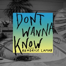 Don't Wanna Know artwork