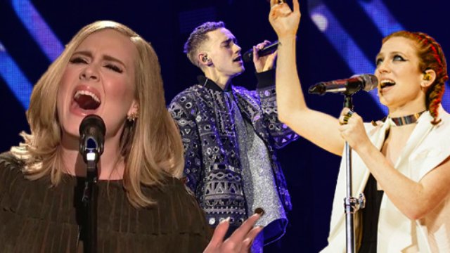 Adele Olly Alexander Jess Glynne Brits Nominations