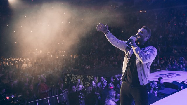 Craig David at the Jingle Bell Ball 2017 