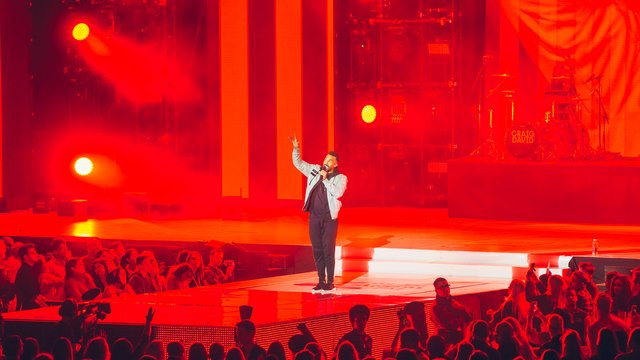 Craig David at the Jingle Bell Ball 2017