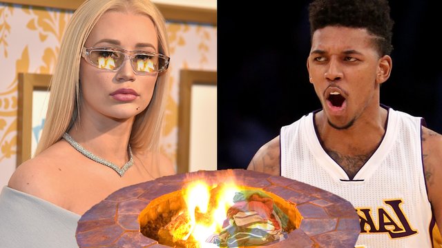 Iggy Azalea Nick Young Fire