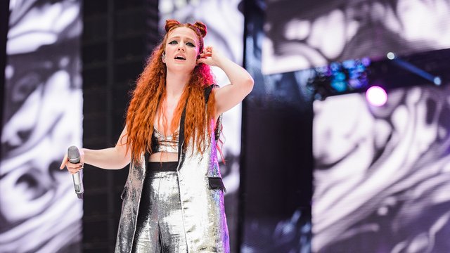 Jess Glynne at the Summertime Ball 2016