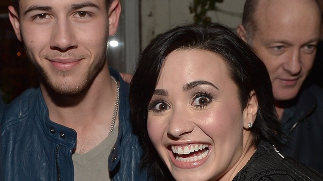 Nick Jonas and Demi Lovato 