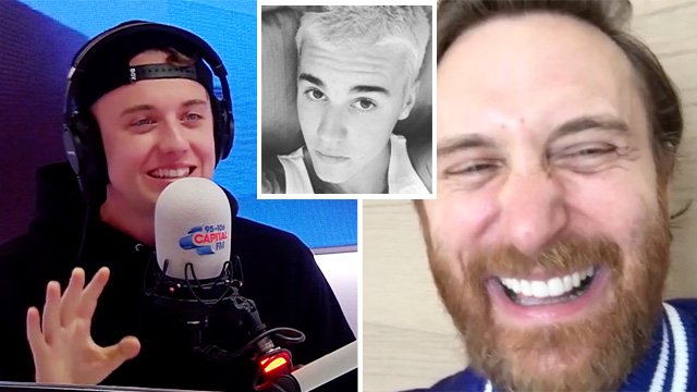 Roman Kemp Justin Bieber and David Guetta