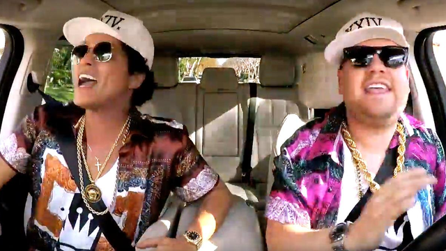 Bruno Mars Carpool Karaoke