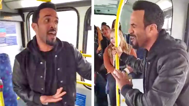 Craig David Performs On A London Bus