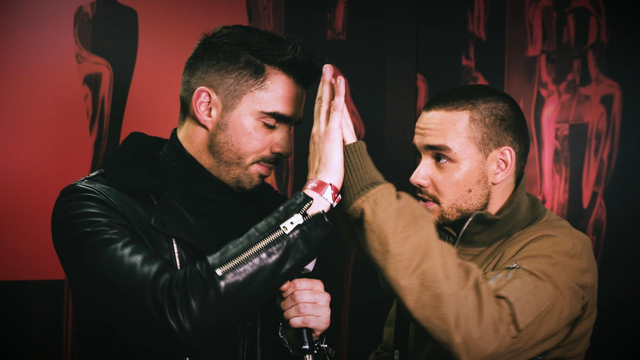 Liam Payne High-Five BRITs Rob Howard