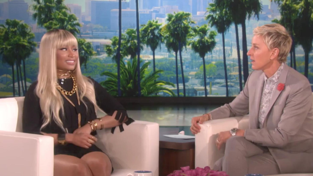 Nicki Minaj Ellen Degeneres