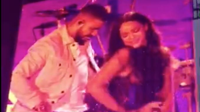 Rihanna and Drake 