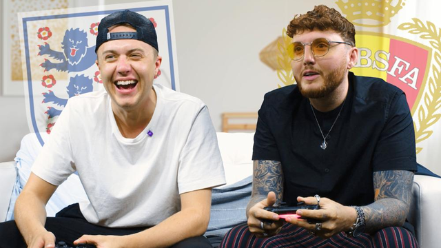 Roman Kemp James Arthur FIFA